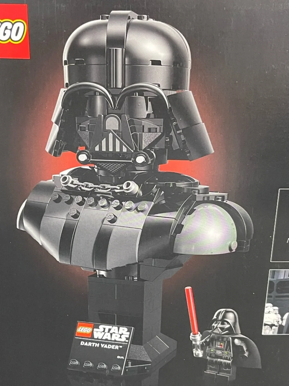 Lego Star Wars Darth Vader Bust 75439 349Pcs 18+ NIP Sealed